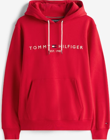 TOMMY HILFIGER Средняя посадка Свитшот в Красный: спереди