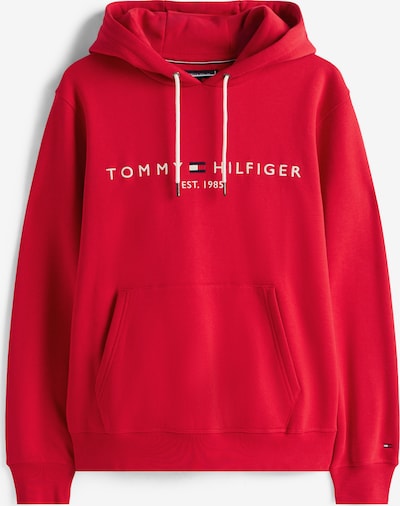 TOMMY HILFIGER Sweater majica u crvena / bijela, Pregled proizvoda