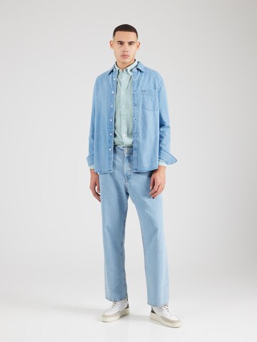 TOMMY HILFIGER - Ajuste regular Camisa en azul