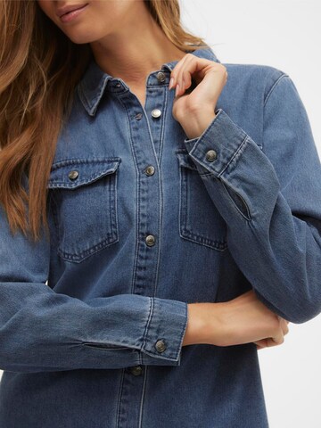VERO MODA Shirt dress 'Jennie' in Blue