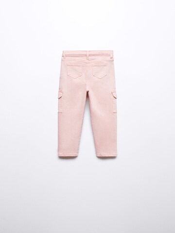 Regular Jean 'WANDA' MANGO KIDS en rose