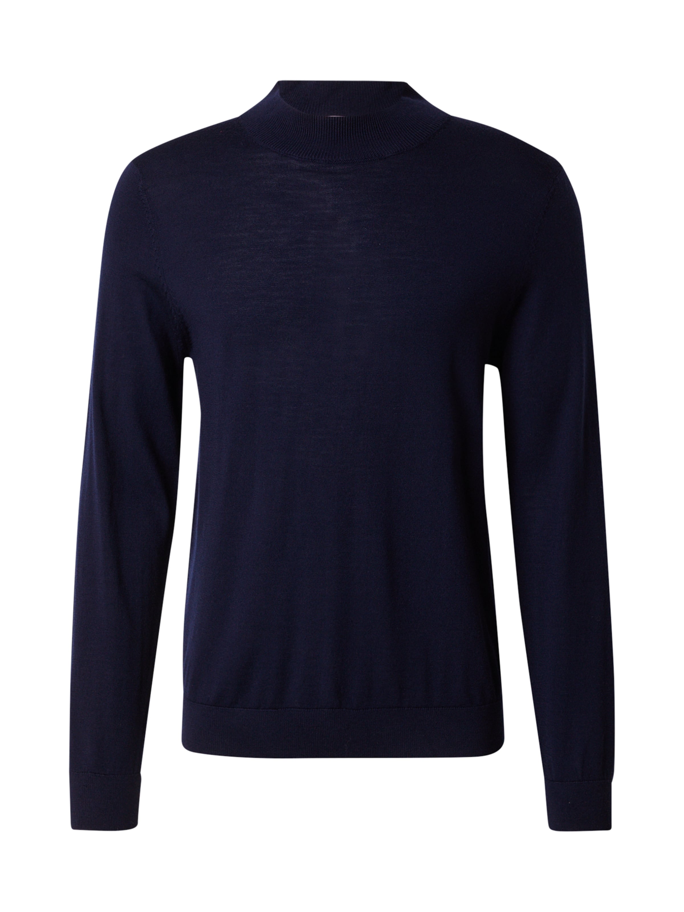 Pull-over 'SLHTray' SELECTED en bleu : devant