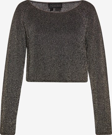NAEMI Sweater in Black: front