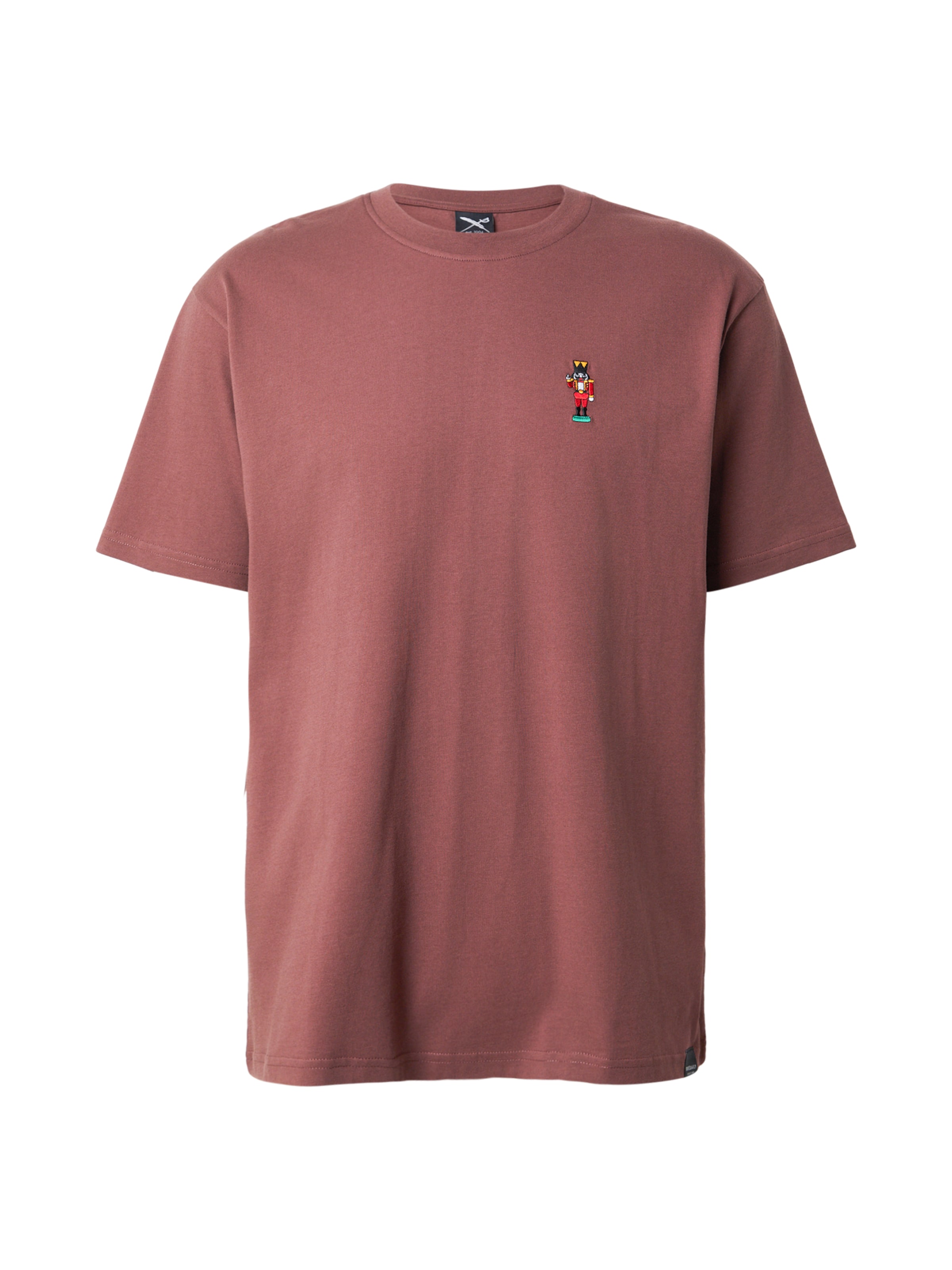 Iriedaily Shirt 'Nutcrax' in Rood: voorkant
