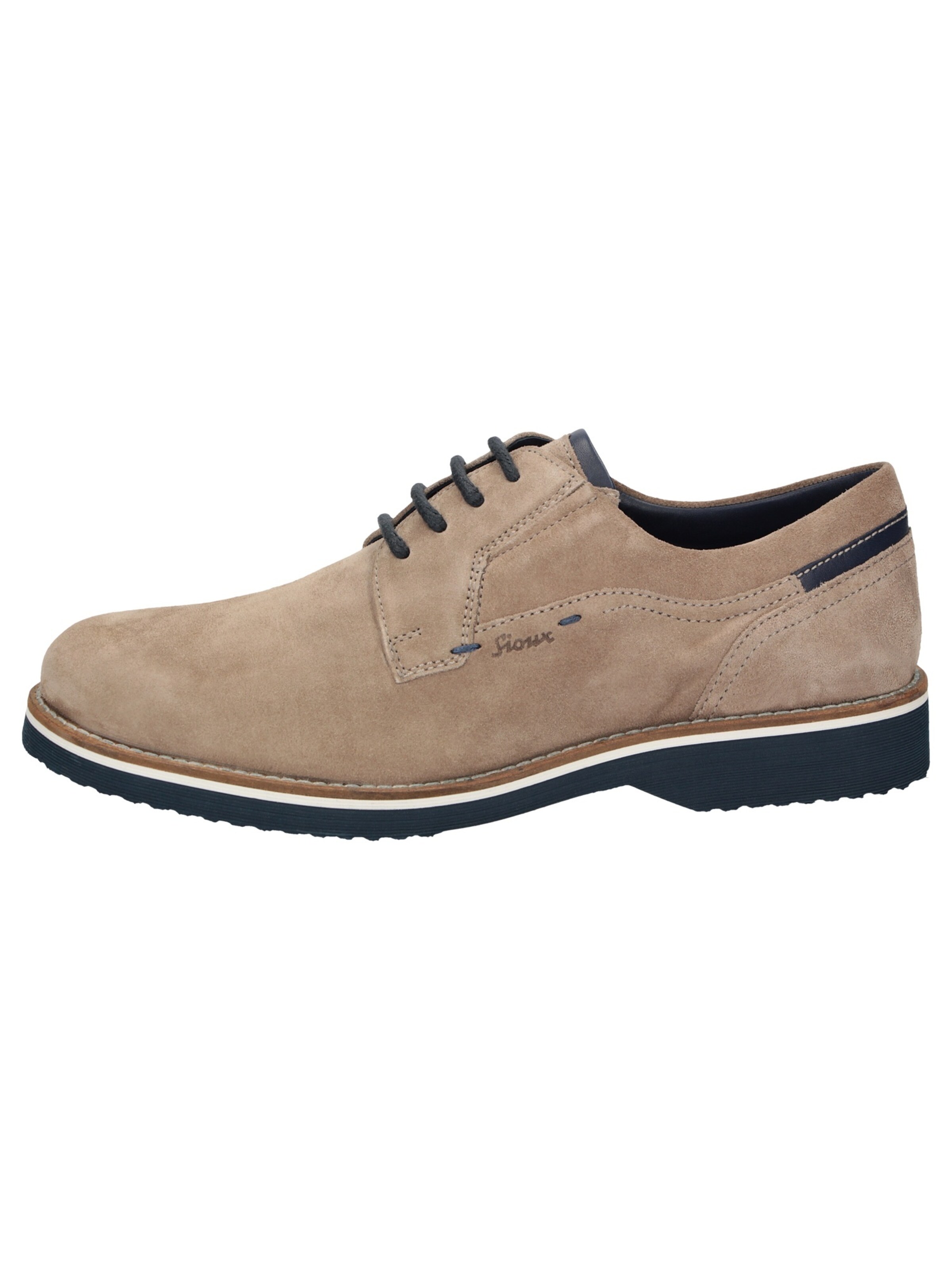 SIOUX Lace-up shoe 'Dilip-716-H' in Brown