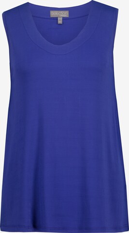 Ulla Popken Top in Blauw: voorkant