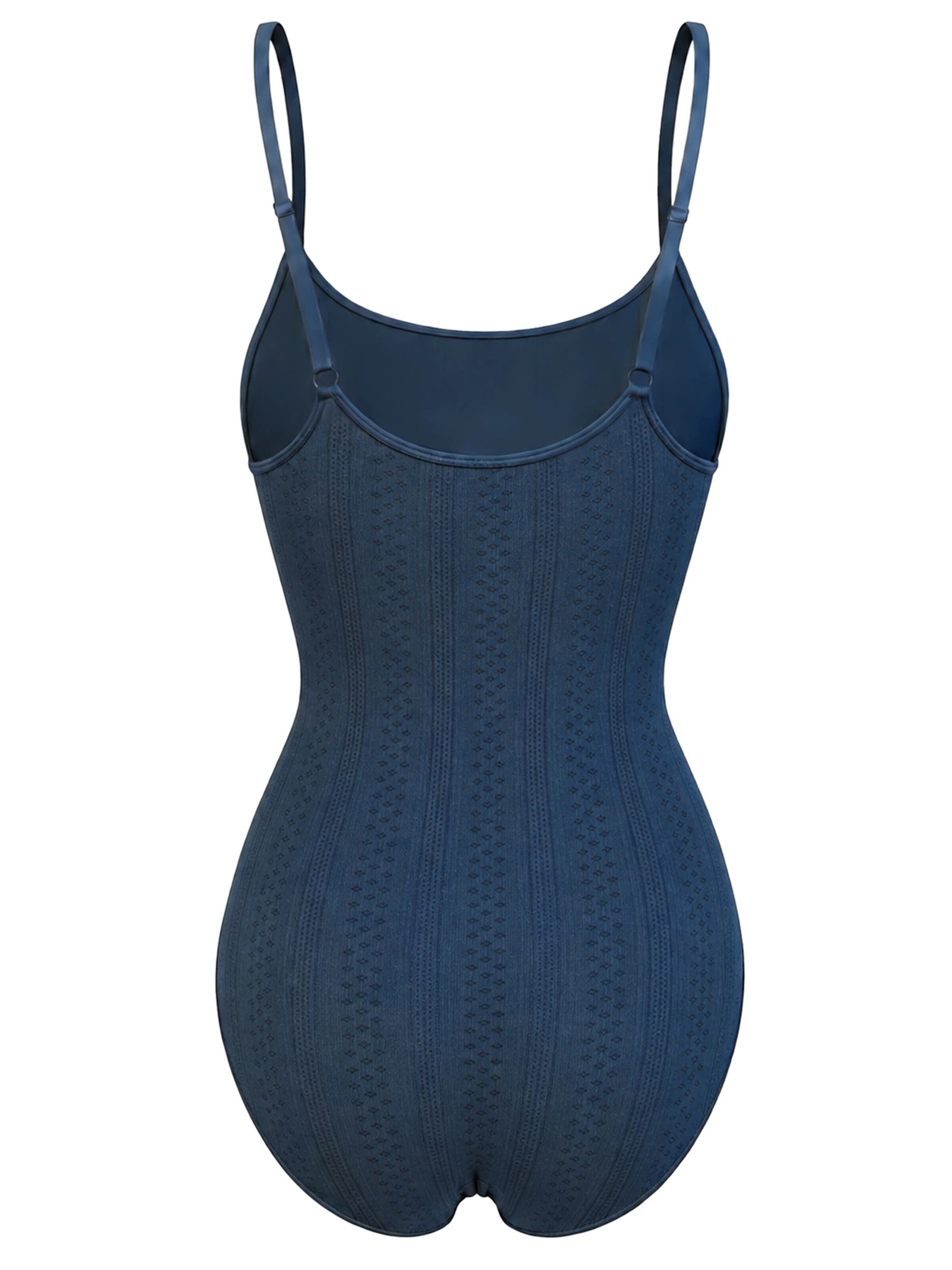 Body modellante 'Jacquard Shapewear mit Slip' di cfab in blu