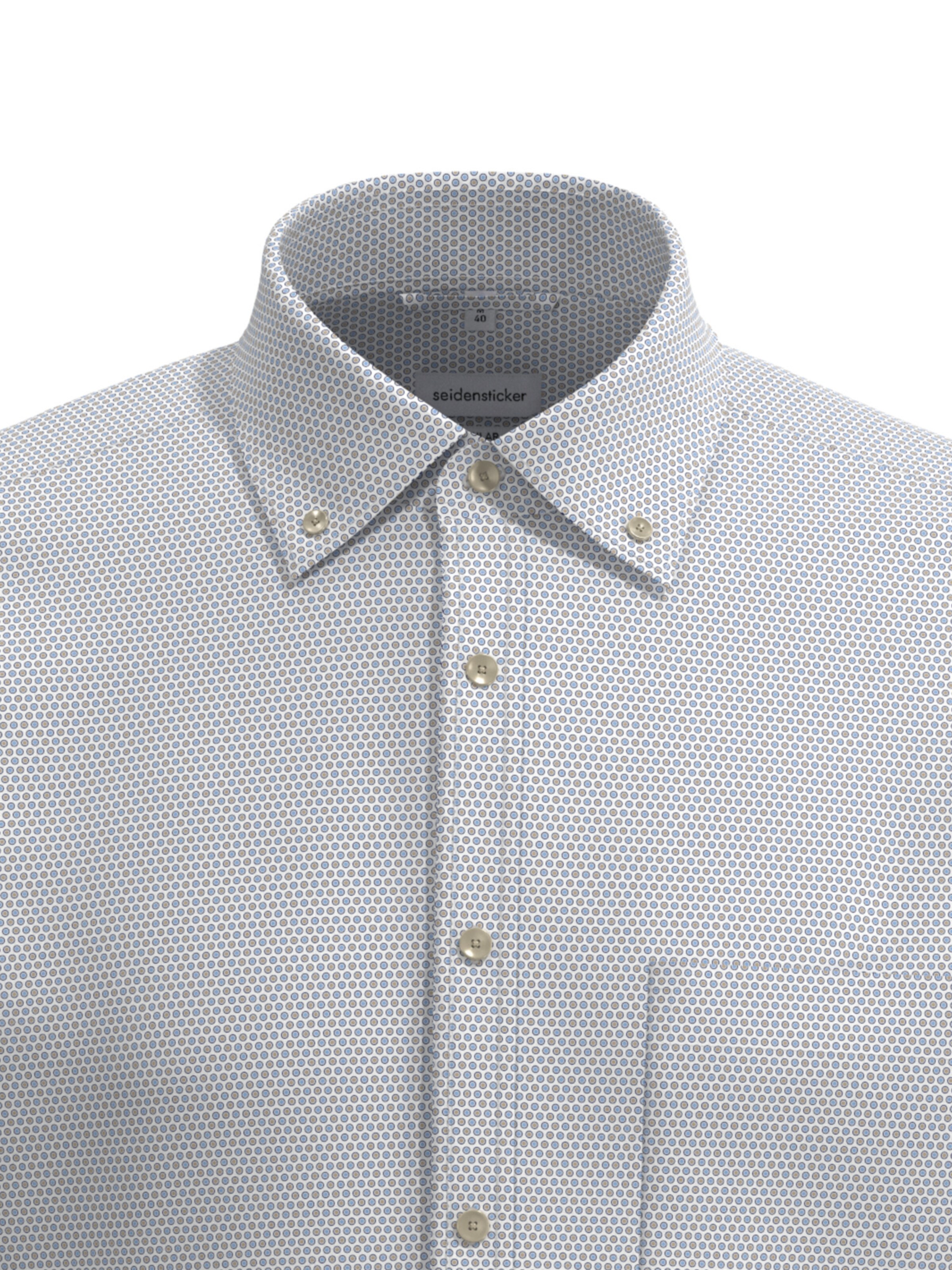 Coupe regular Chemise SEIDENSTICKER en beige