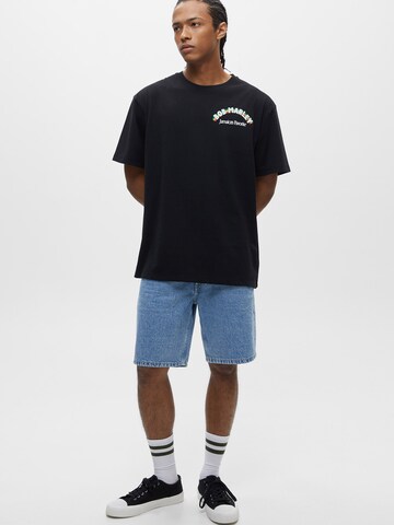 Pull&Bear Bluser & t-shirts i sort