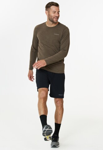 ENDURANCE Performance shirt 'PEAKO' in Brown