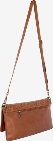 DreiMaster Vintage - Bolso de hombro 'Eyota' en marrón