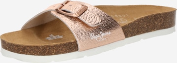 Sandales 'Oban Smart' Pepe Jeans en or : devant