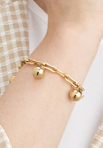 NOELANI Bracelet 'Sphere' in Gold: front