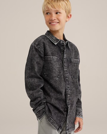 Regular fit Camicia di WE Fashion in nero