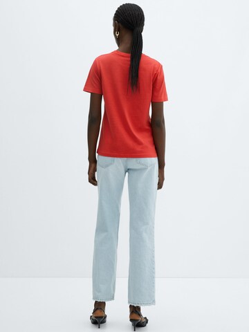 MANGO Shirt 'CHALACA' in Rood