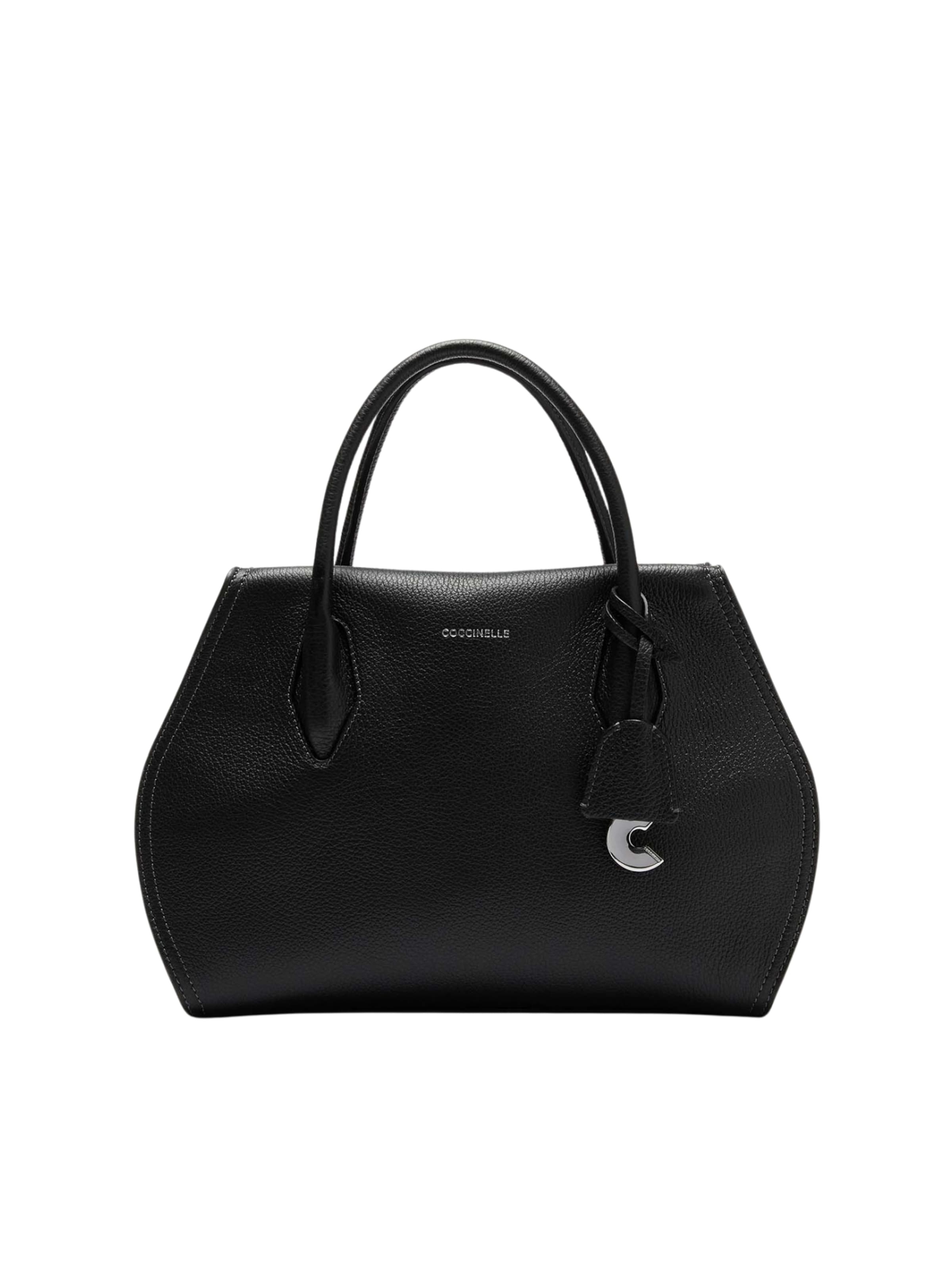 Borsa a mano 'Coccinelle Lord 7' di Coccinelle in nero: frontale