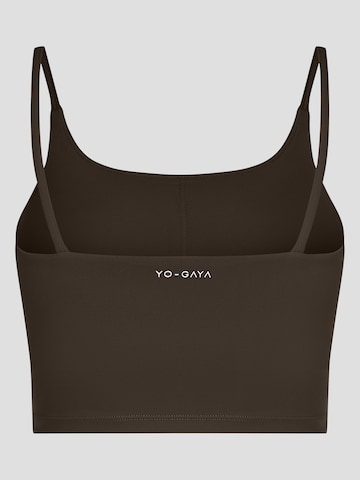 YO-GAYA Bustier Sport bh in Bruin