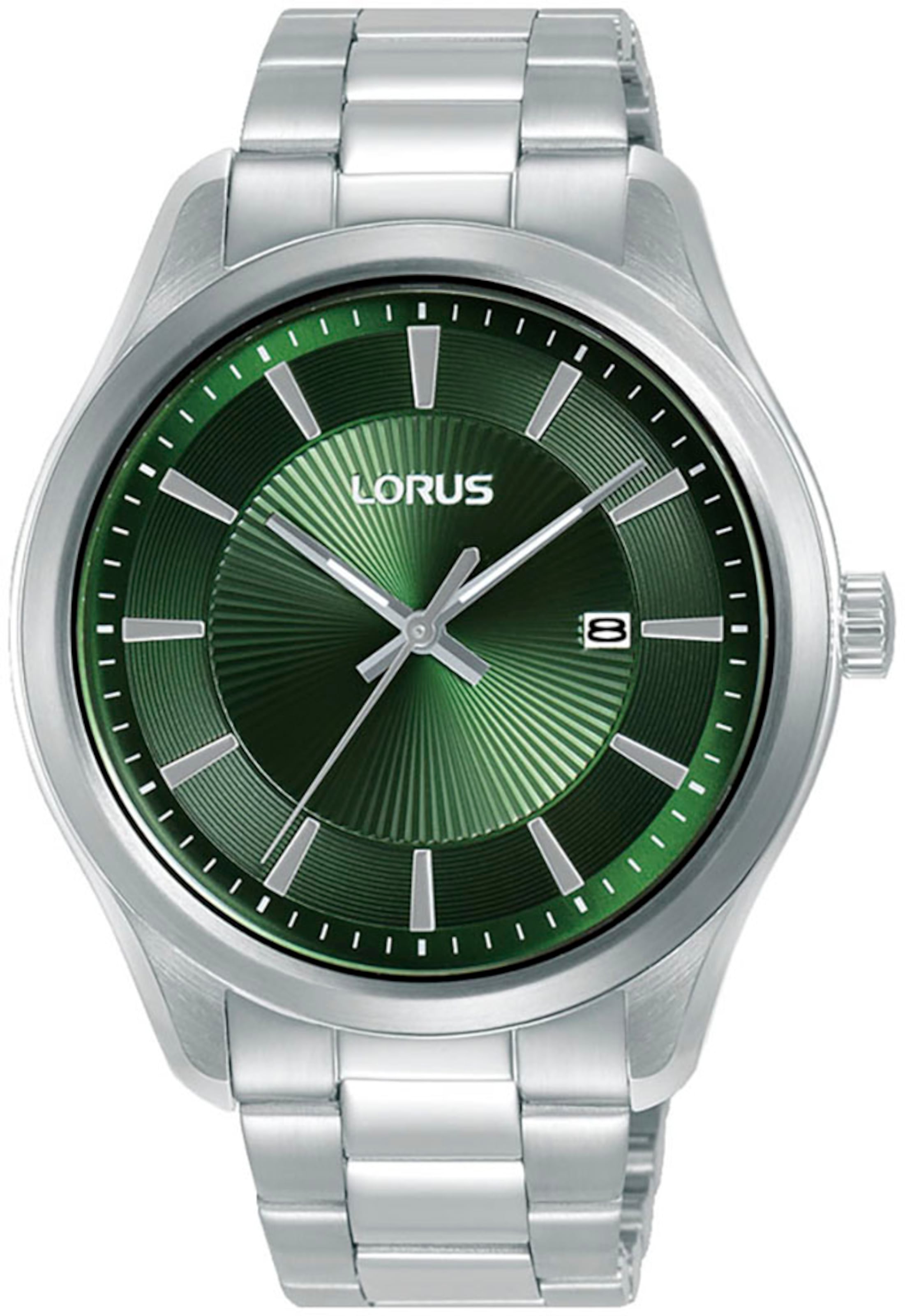 LORUS Analog Watch in Silver: front