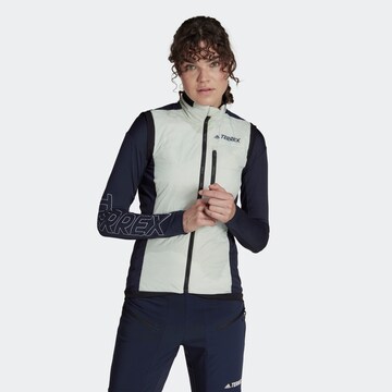 ADIDAS TERREX Sportbodywarmer in Blauw: voorkant