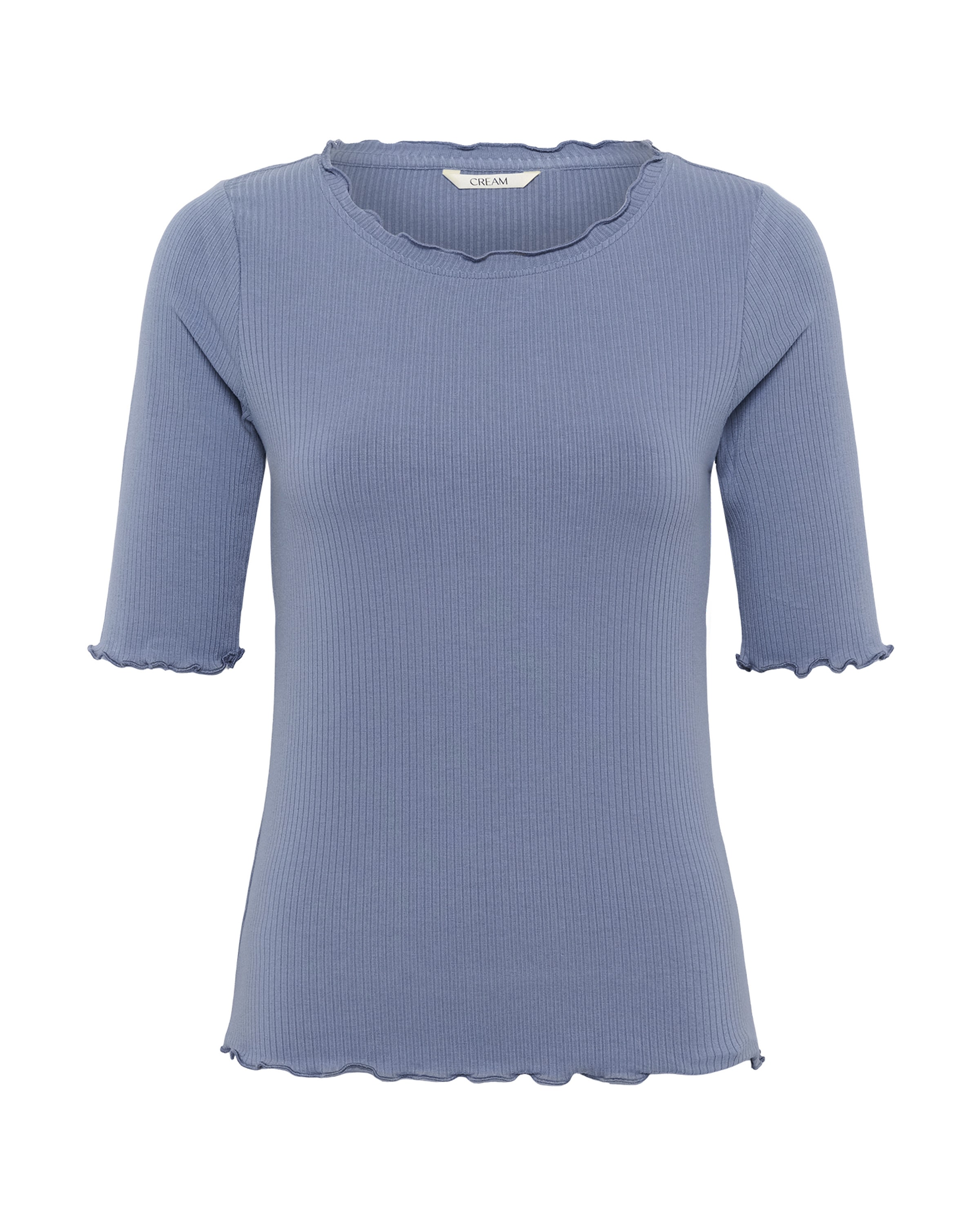 T-shirt 'Ribba' Cream en bleu : devant