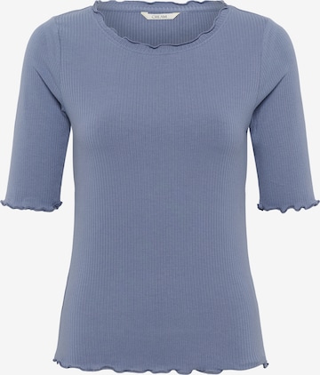 T-shirt 'Ribba' Cream en bleu : devant