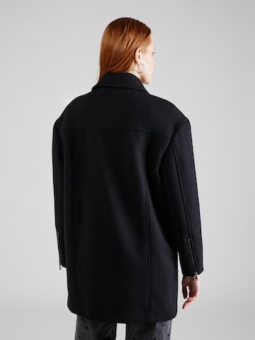 Sisley Between-Seasons Coat in Black