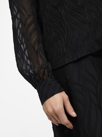 OBJECT - Blusa 'Sallie' en negro