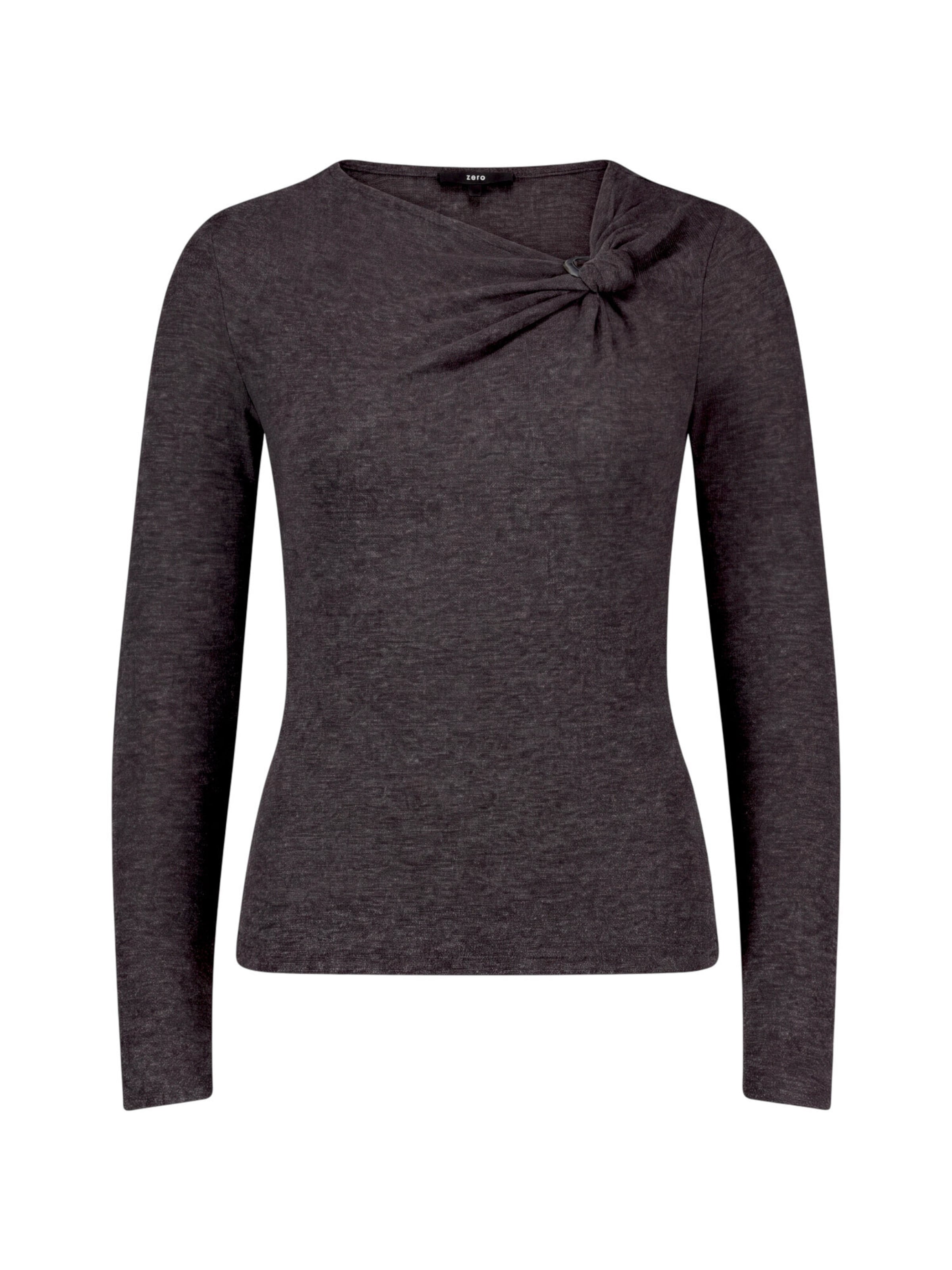 zero Shirt in Black: front