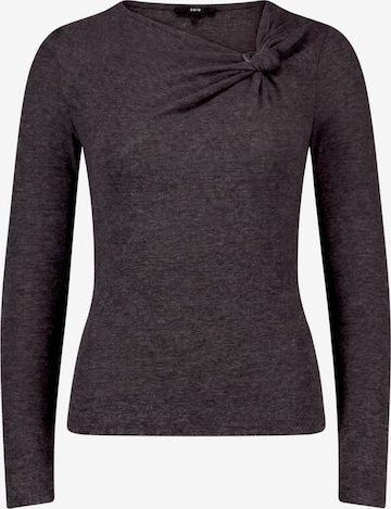 zero Shirt in Schwarz: Vorderseite