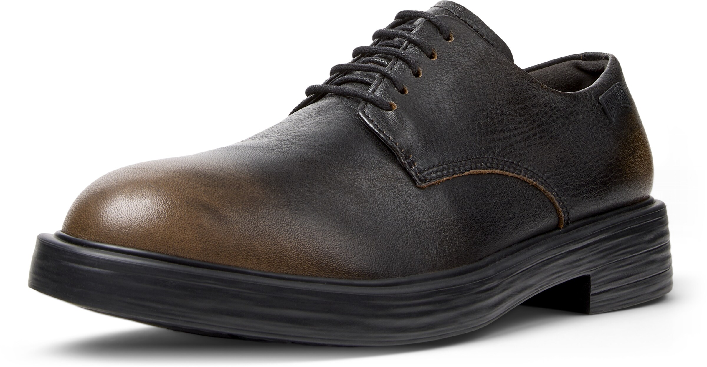 CAMPER Veterschoen 'Dean' in Zwart: voorkant