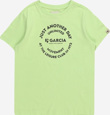 GARCIA T-shirt i grön: framsida