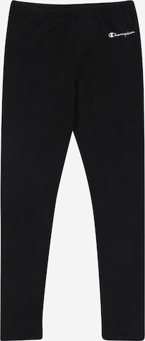 Regular Leggings de la Champion Authentic Athletic Apparel pe negru: față