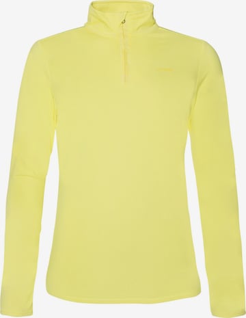 PROTEST Sports sweatshirt 'FABRIZ' in Yellow: front