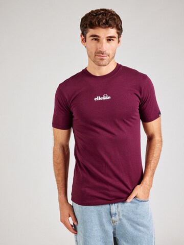 Maglietta 'Ollio' di ELLESSE in rosso: frontale