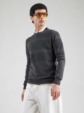 Kronstadt Sweater 'Hannes' in Grey: front