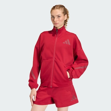 ADIDAS SPORTSWEAR Training Jacket 'Z.N.E.' in Red: front