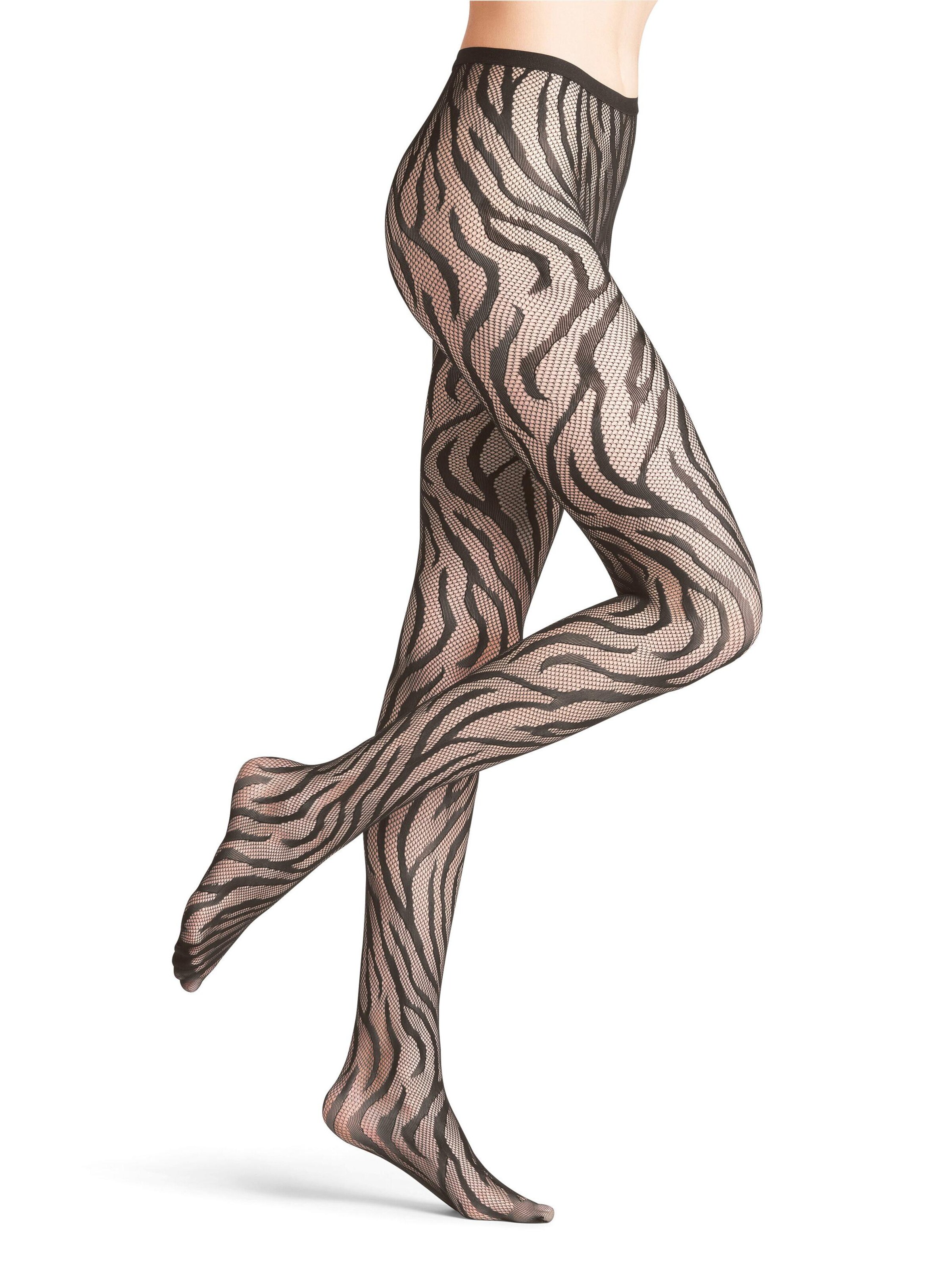 FALKE Strumpfhose 'Zebra'‌‌‌‌‌‌ in Braun