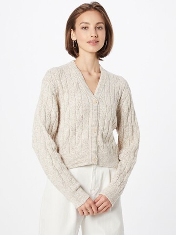 Samsøe Samsøe Strickjacke 'LOU' in Beige: predná strana