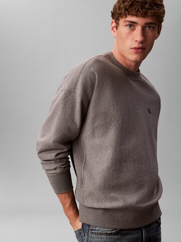 Calvin Klein Jeans Sweatshirt in Grau