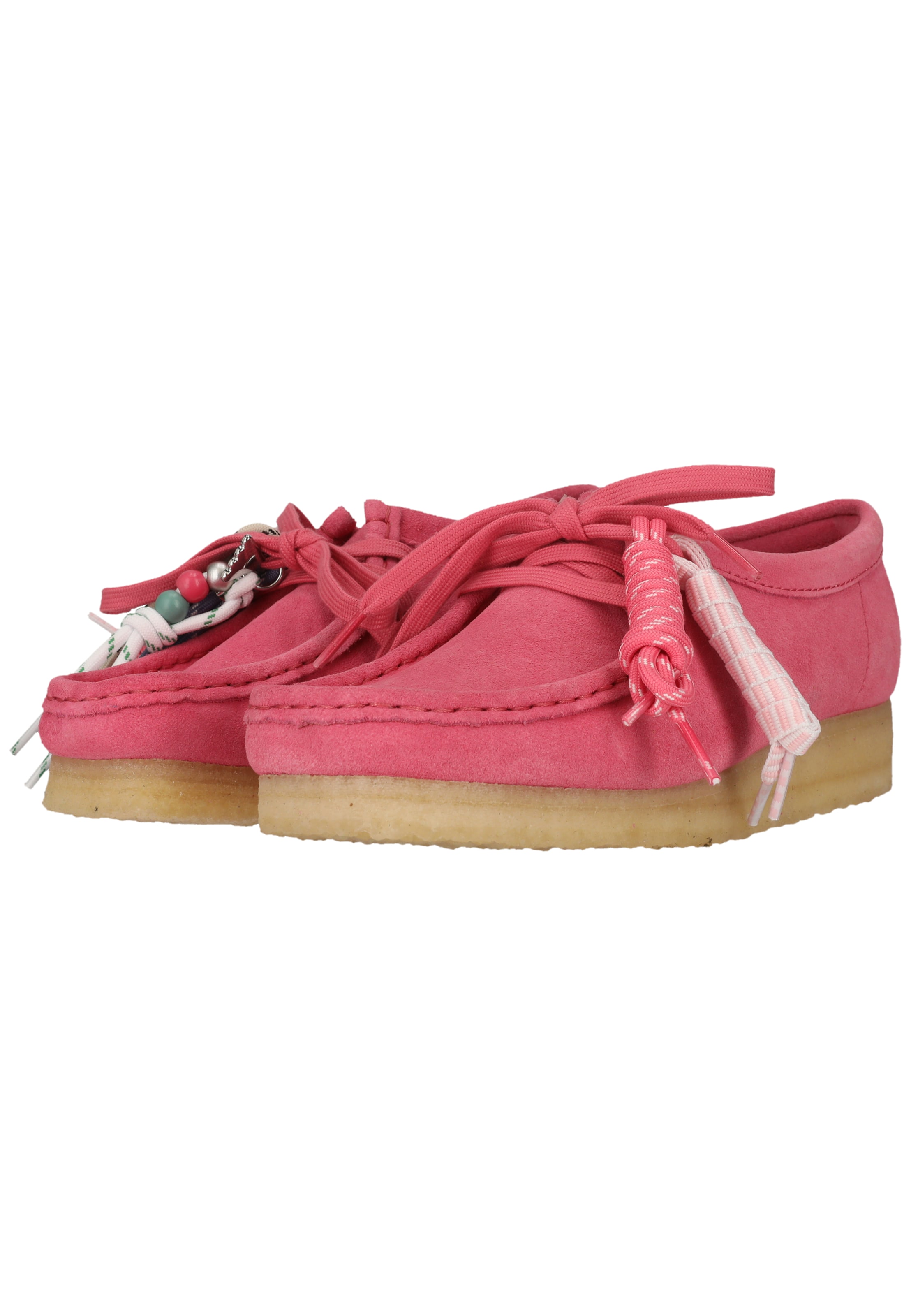 CLARKS Veterschoen 'Wallebee' in Roze