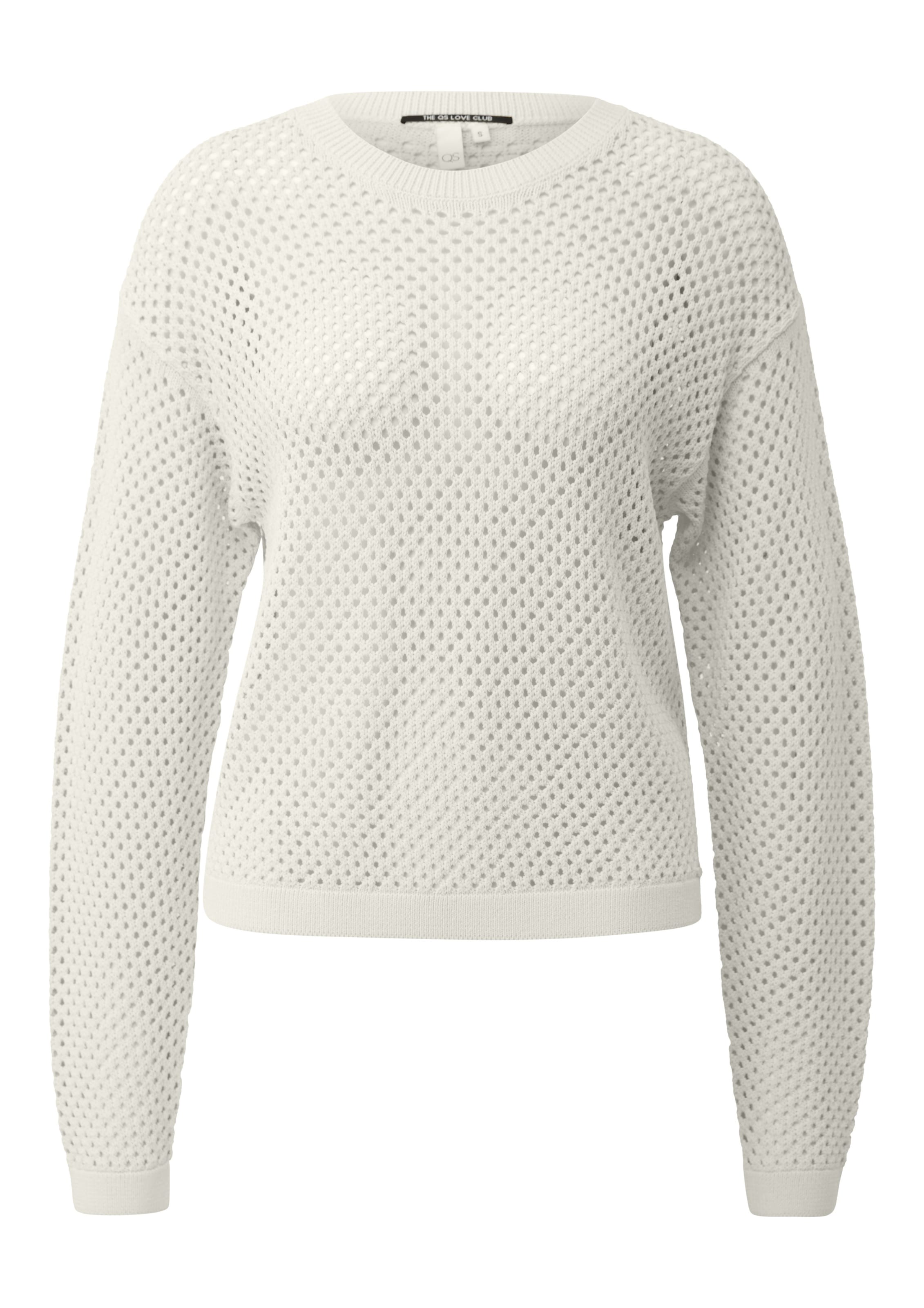 QS Sweater in Beige: front