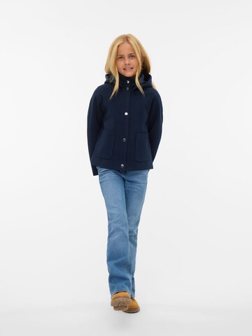 Veste mi-saison 'VMFortunerome' Vero Moda Girl en bleu : devant