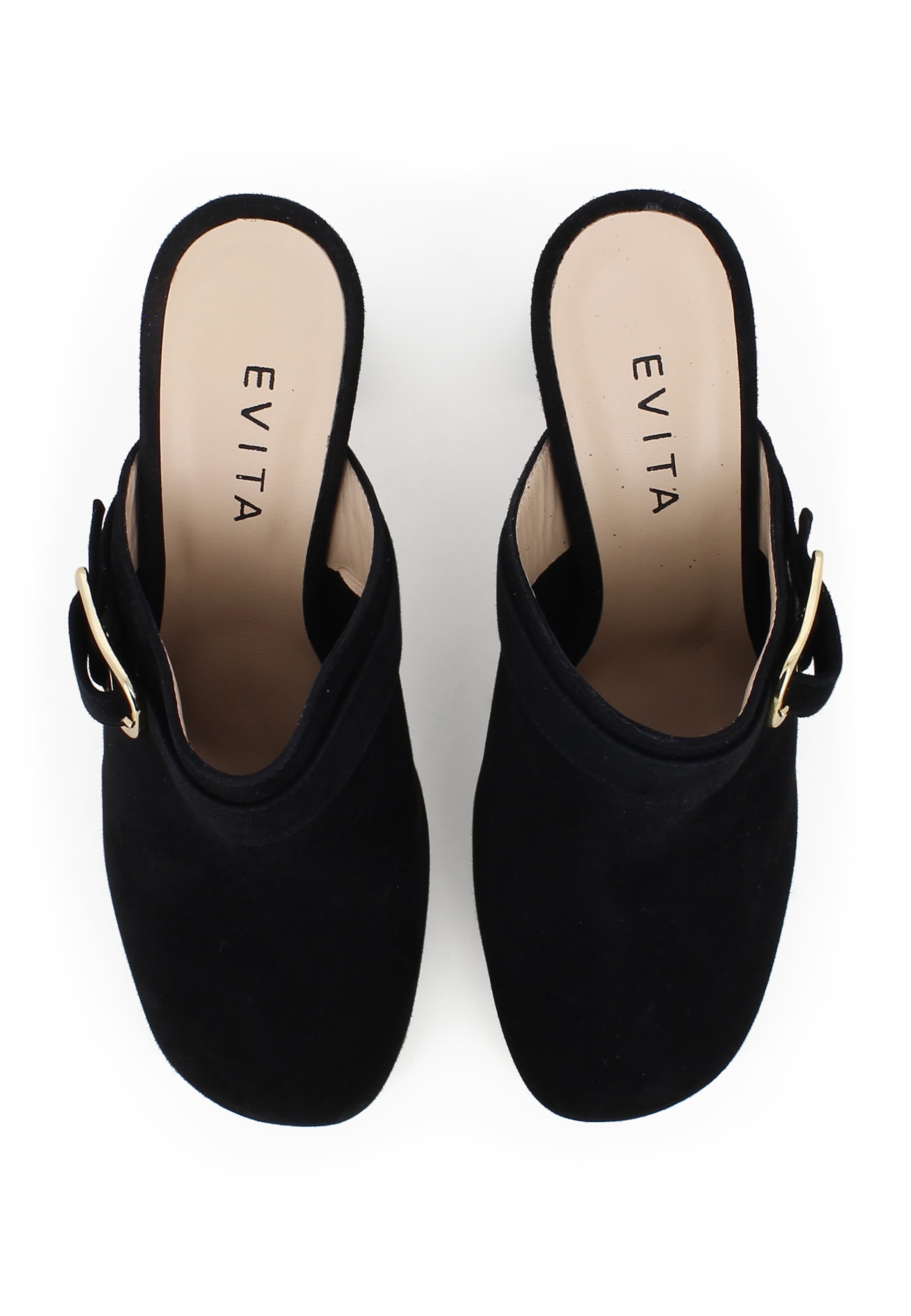 EVITA Clogs 'TABEA' in Zwart