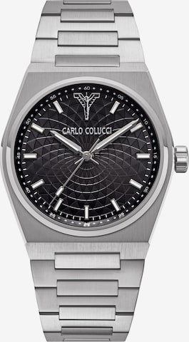 Carlo Colucci Uhr in Silber: Vorderseite
