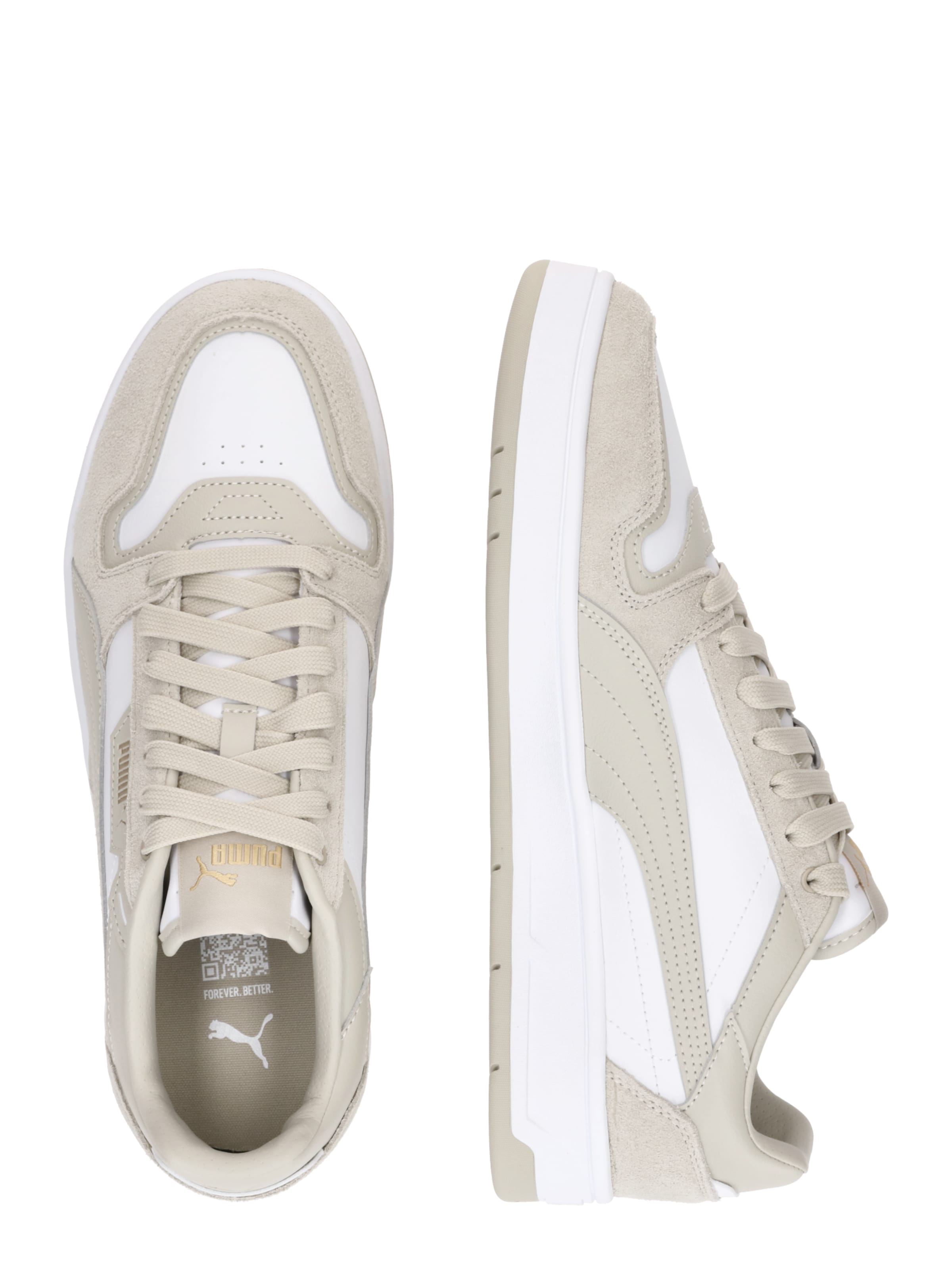 PUMA Sneaker 'Court Classic Street' in Beige