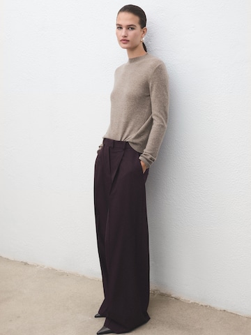 MANGO Pullover 'BRONCO' in Grau