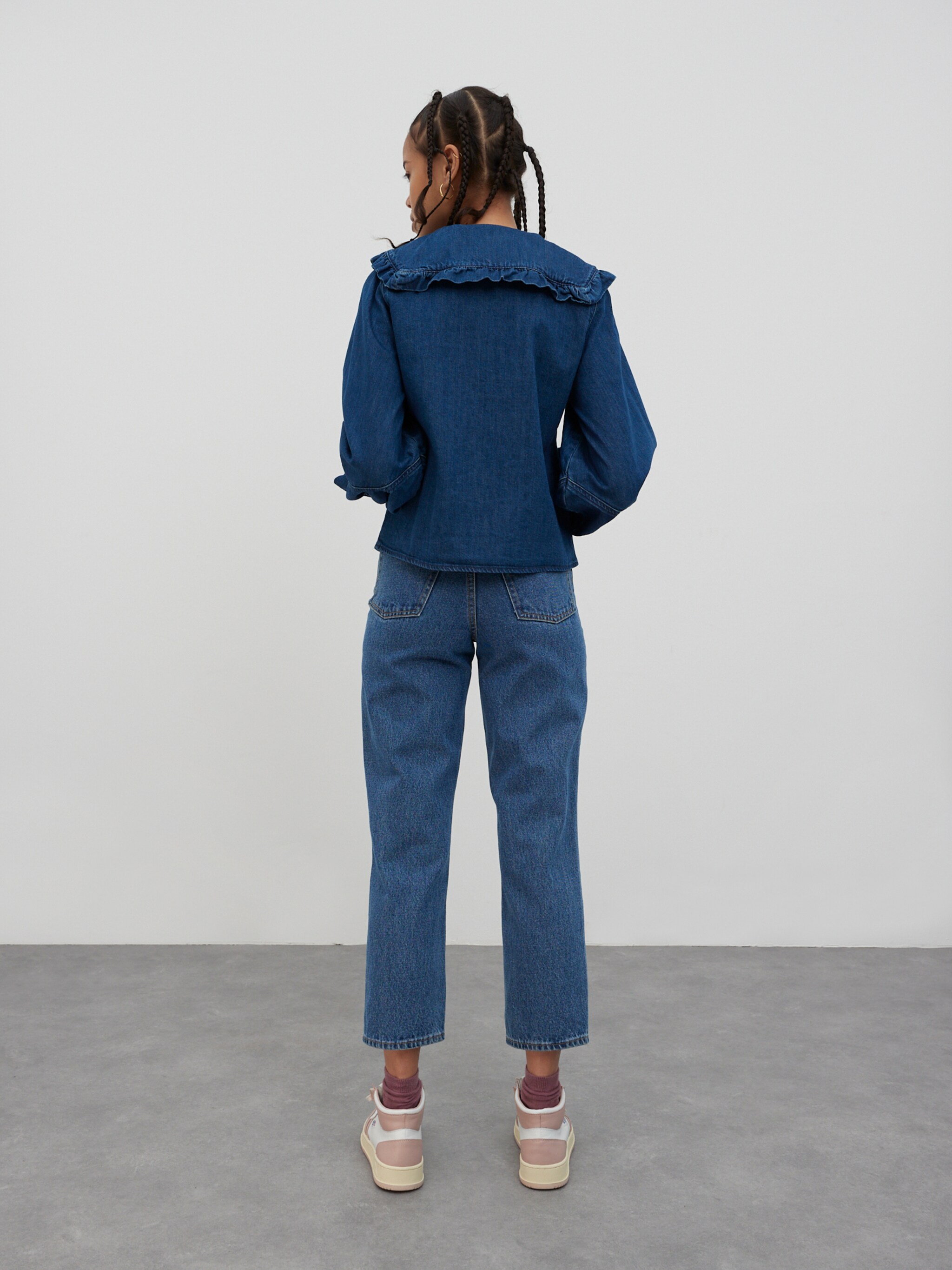 EDITED Producten Blouse 'Paz' Donkerblauw