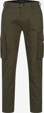 INDICODE JEANS Cargo Pants 'Mauricio ' in Green: front