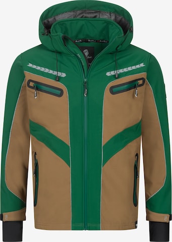 Rock Creek Outdoor jacket in Brown: front
