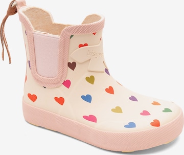 BISGAARD Rubber Boots in Beige: front